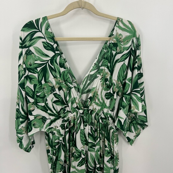 Baltic Born Byron green print wide leg jumpsuit - Picture 6 of 15